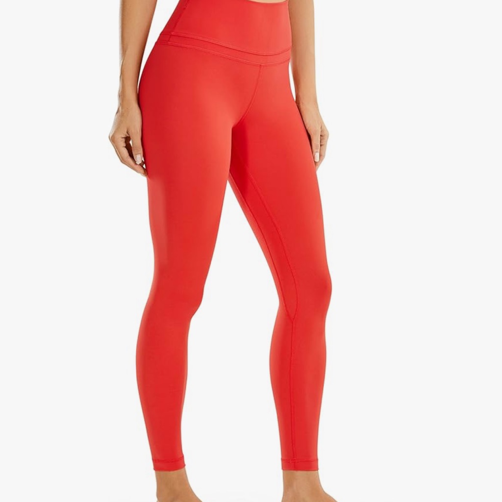 Crz Yoga Womens Brushed Naked Feeling Workout Leggings